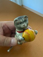 Blechspielzeug, Katze mit Ball, Fa. Köhler um 1946, Top