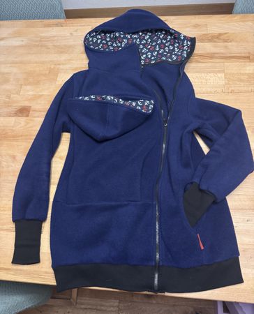 Fleece Tragejacke Gr S