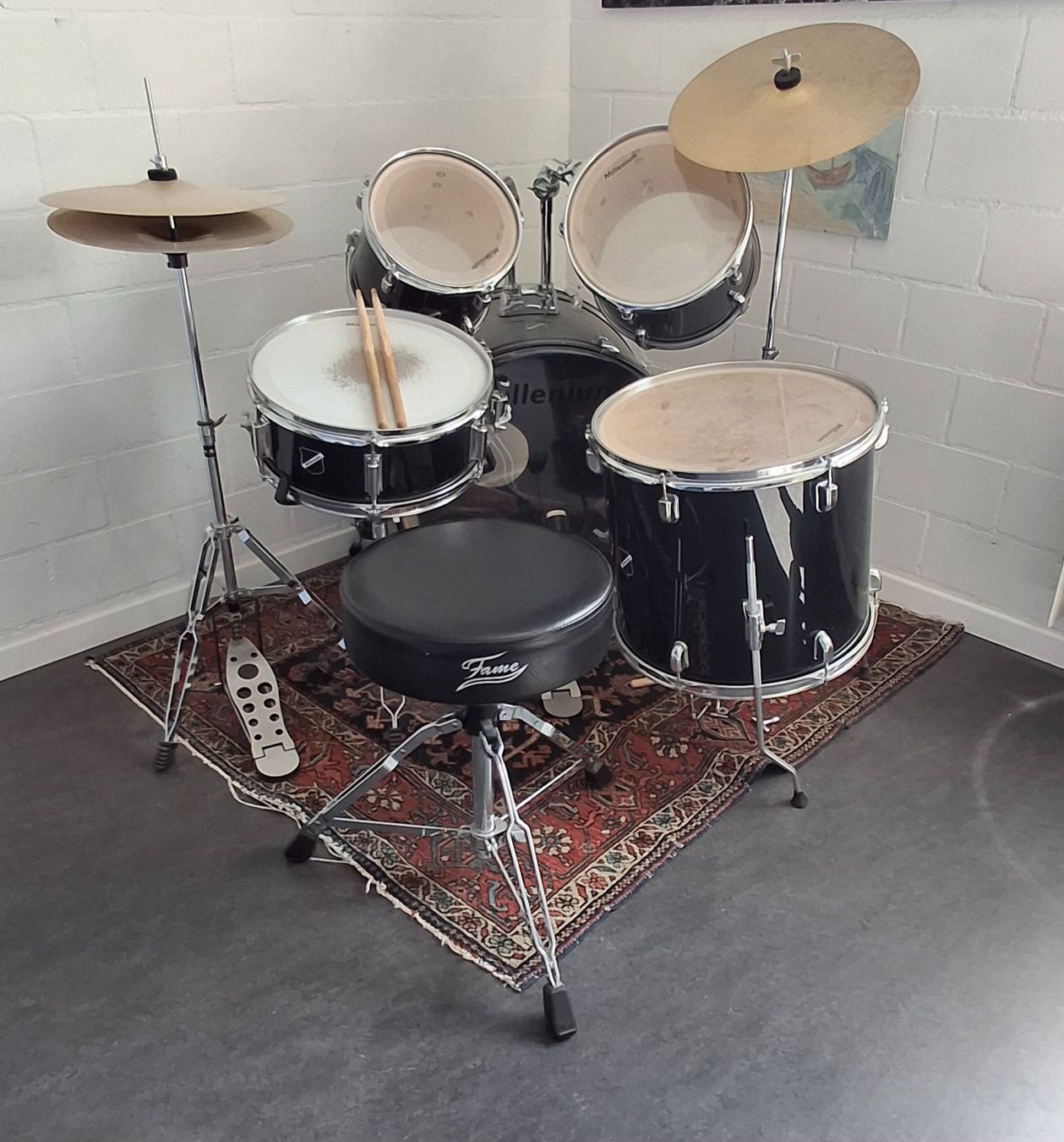 Strumenti musicali: Schlagzeug Millenium Focus 22 Drum Set – Usato da zürich venduto da anablue37 2