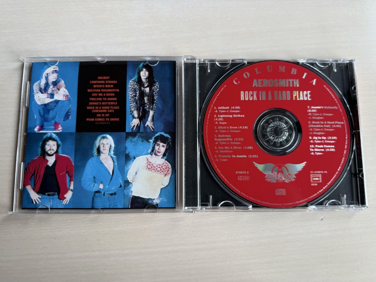 CD: Aerosmith - Rock In A Hard Place - CD 1982! – Usato da Oberried Brienz venduto da Chyara 2