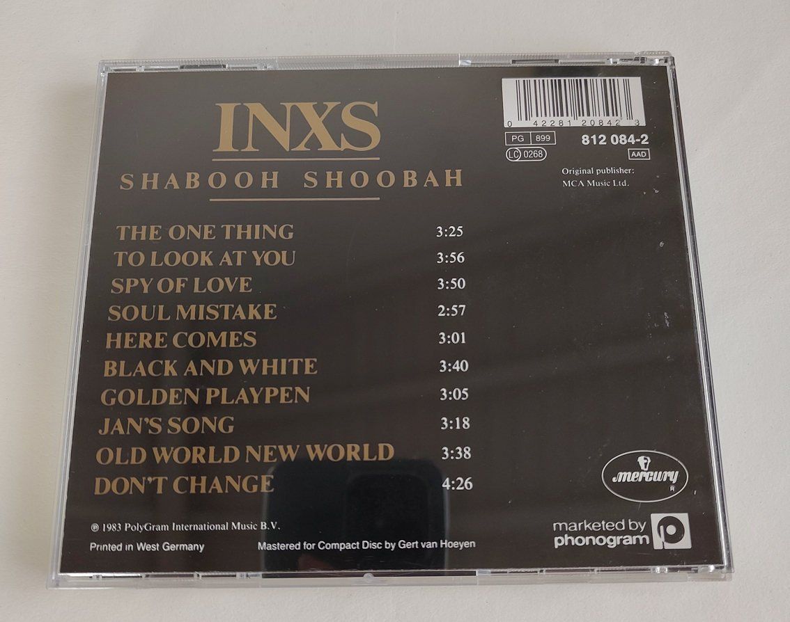 CDs: CD INXS - Shabooh Shoobah – Gebraucht aus Buchs ZH von Bighusky 1