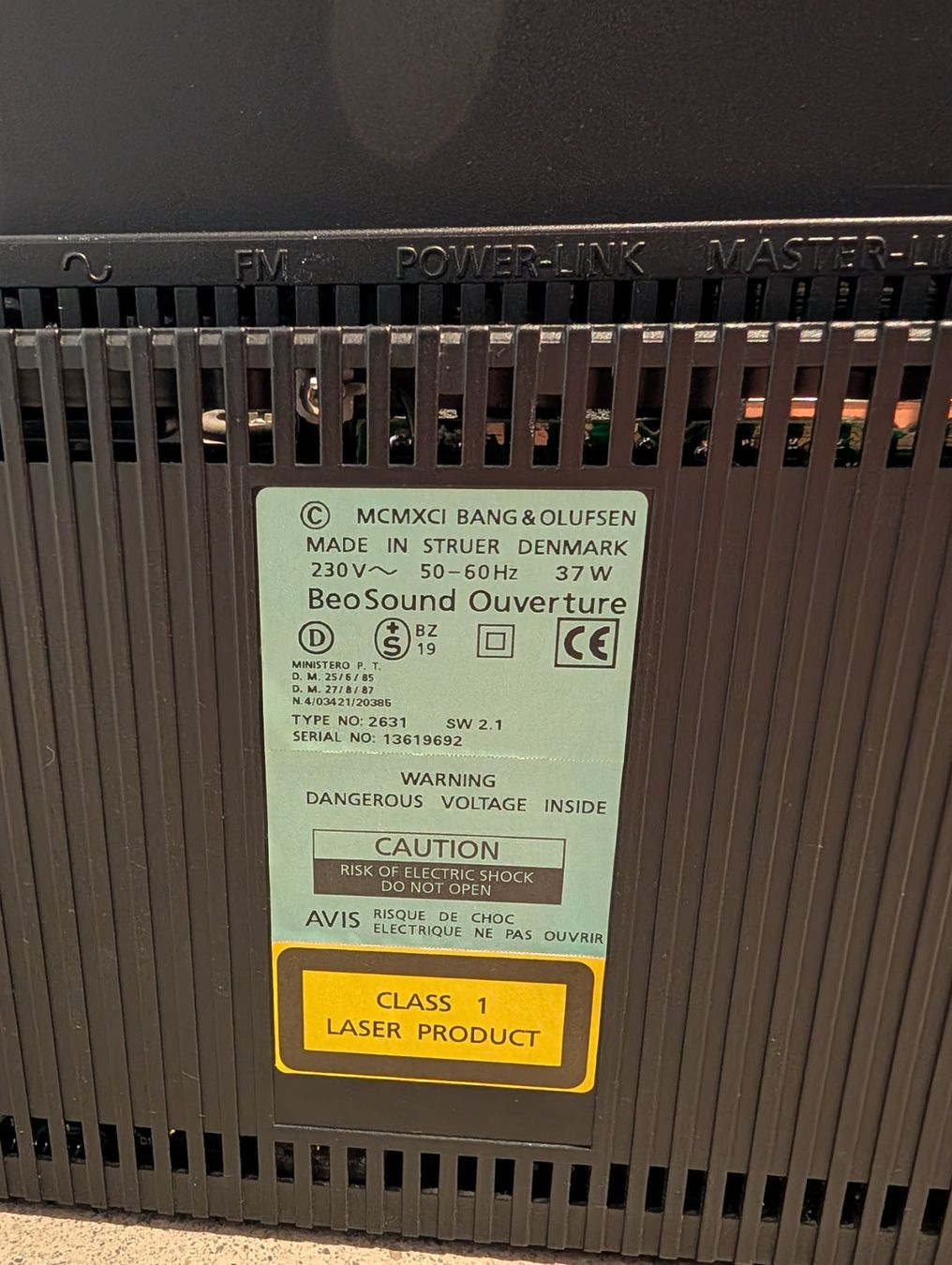 Bang & Olufsen Lecteur multimedia & Streamer: Bang & Olufsen BeoSound Ouverture – D'occasion à Windisch par schilli1985 1