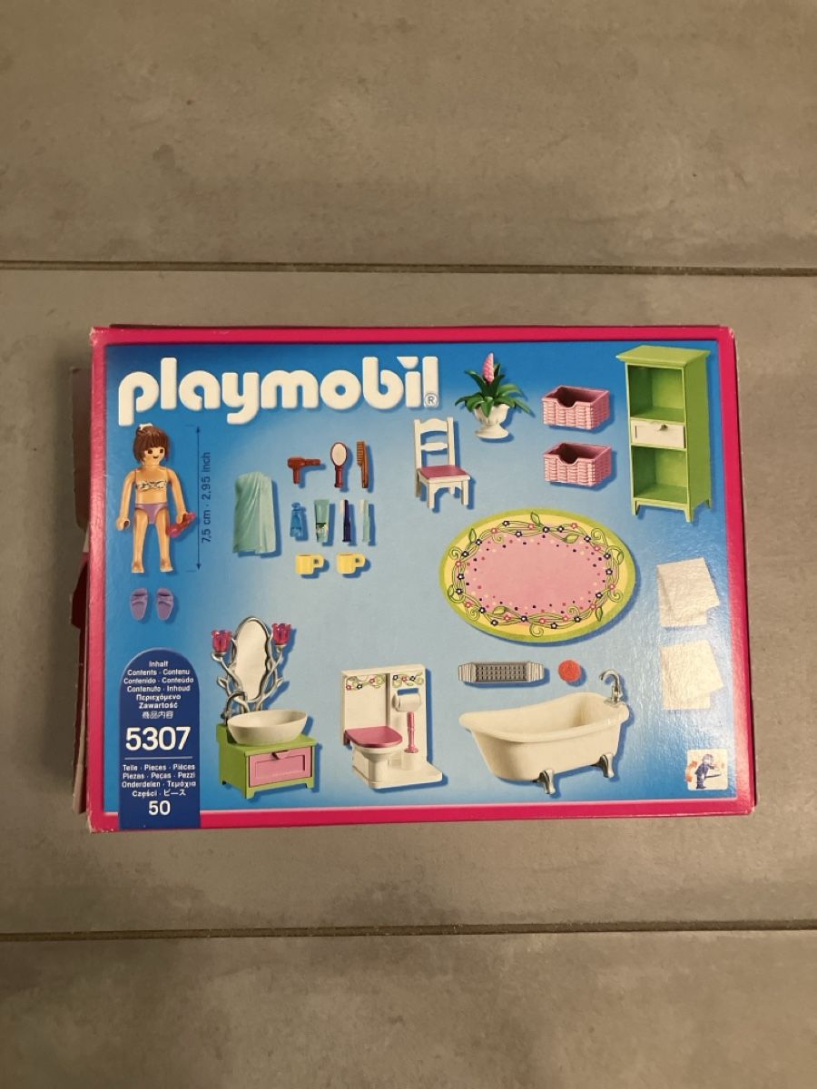 Playmobil Giocattoli: Playmobil 5307 salle de bain – Usato da Fey venduto da Copsnouille 1