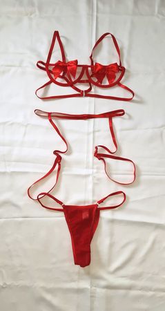 Damen Unterwäsche-Set 3-teilig Gr. 38/M