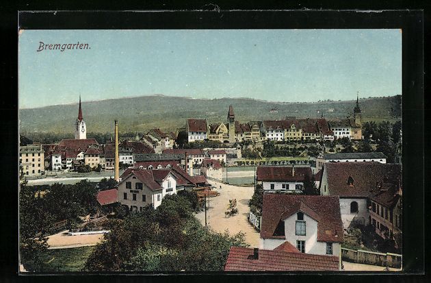Cartes postales: AK Bremgarten, Gesamtansicht – D'occasion à Berlin par bartko-reher