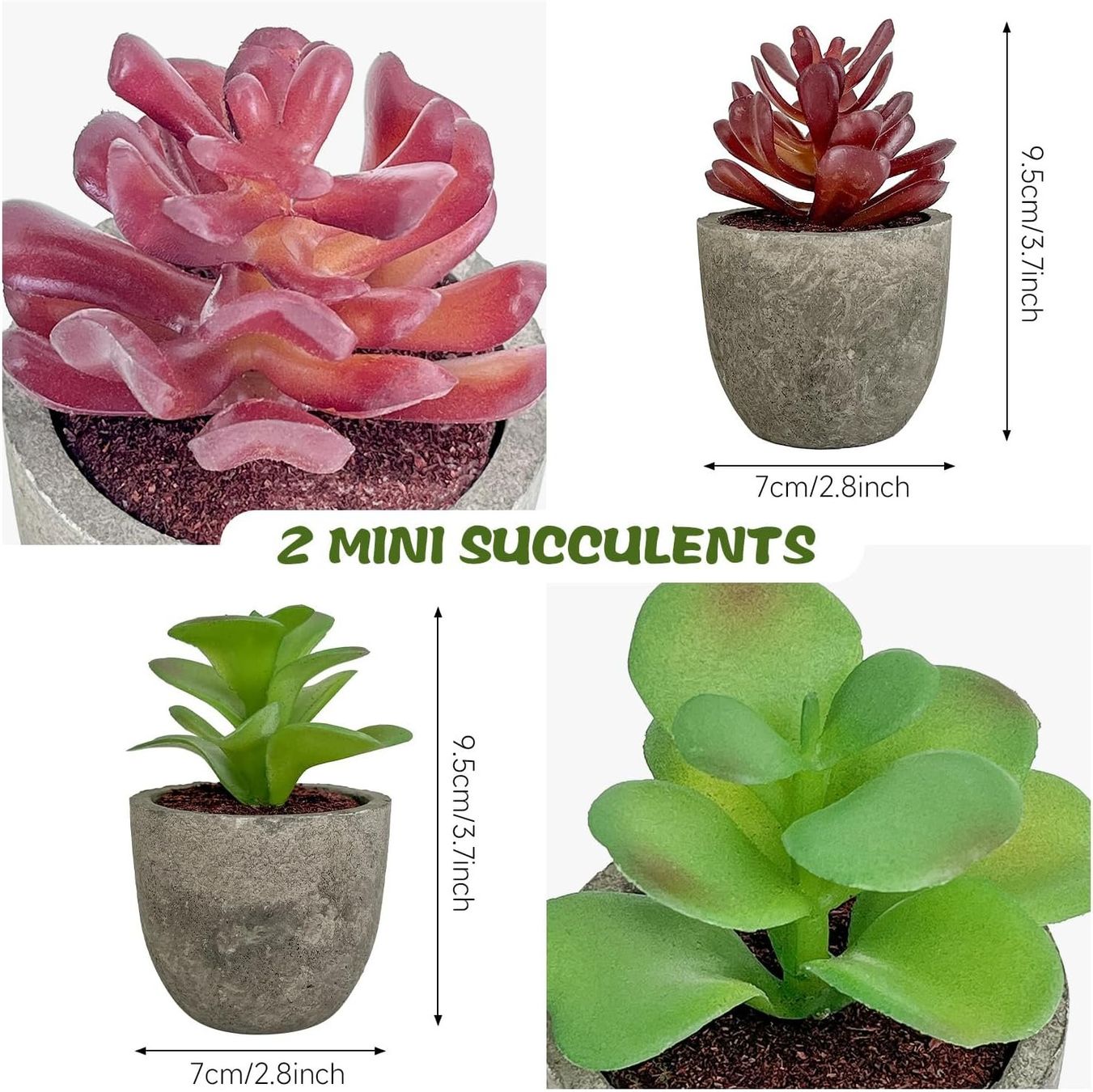 Piante & sementi: 4 Stück, künstliche Pflanzen – Nuovo e nell'imballaggio originale da Nuglar venduto da SaleRitter 3