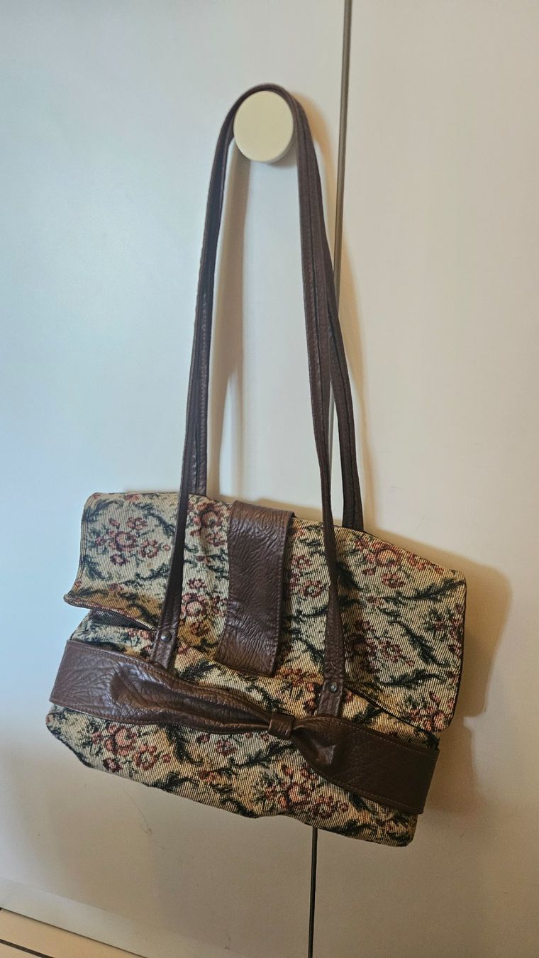 Taschen für Damen: Borsetta da spalla fiorata vintage – Gebraucht aus Melano von H-Sara