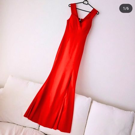 Abito da sera rosso elegante - M - abendkleid rot