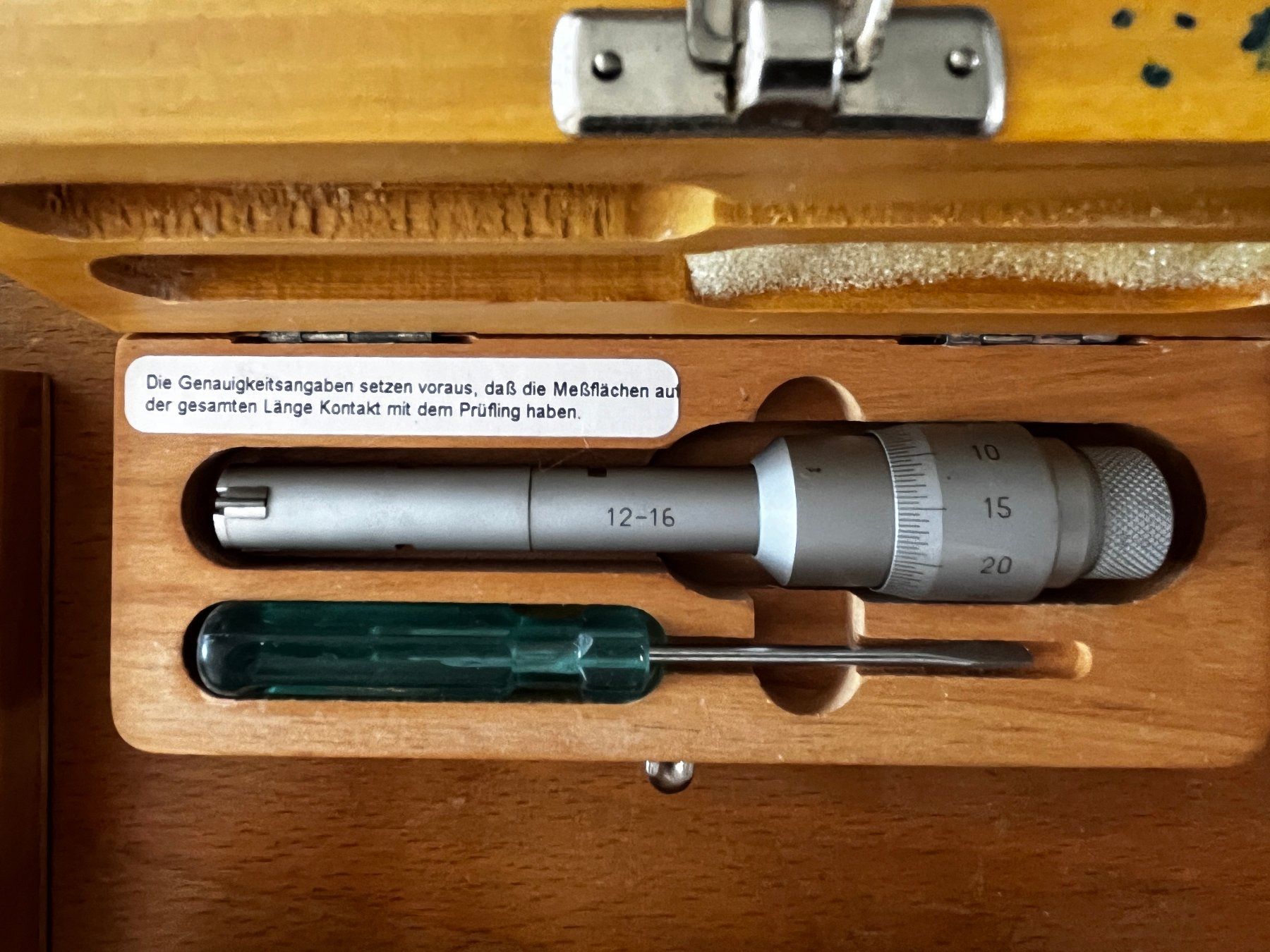 Mitutoyo Messen: 3-Punkt Innenmikrometer Helios Mitutoyo – Gebraucht aus Wald ZH von pelang56 2