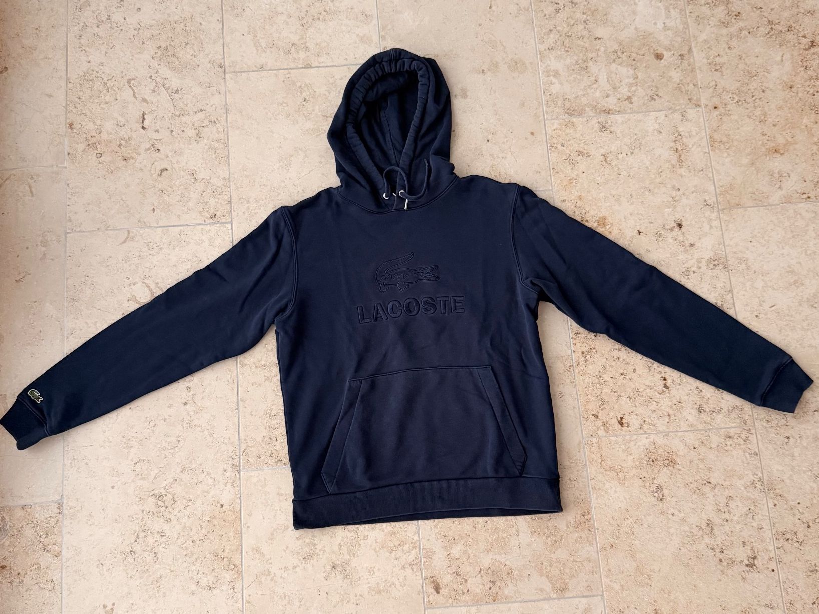 Maglioni & Felpe: Lacoste Kapuzenpullover "Hoodie", dunkelblau gebraucht – Usato da Zürich venduto da secondlife.breeding 6