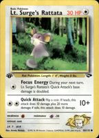 Vintage Pokémon Karte Gym Challenge 1st Edition EN Lot of 1