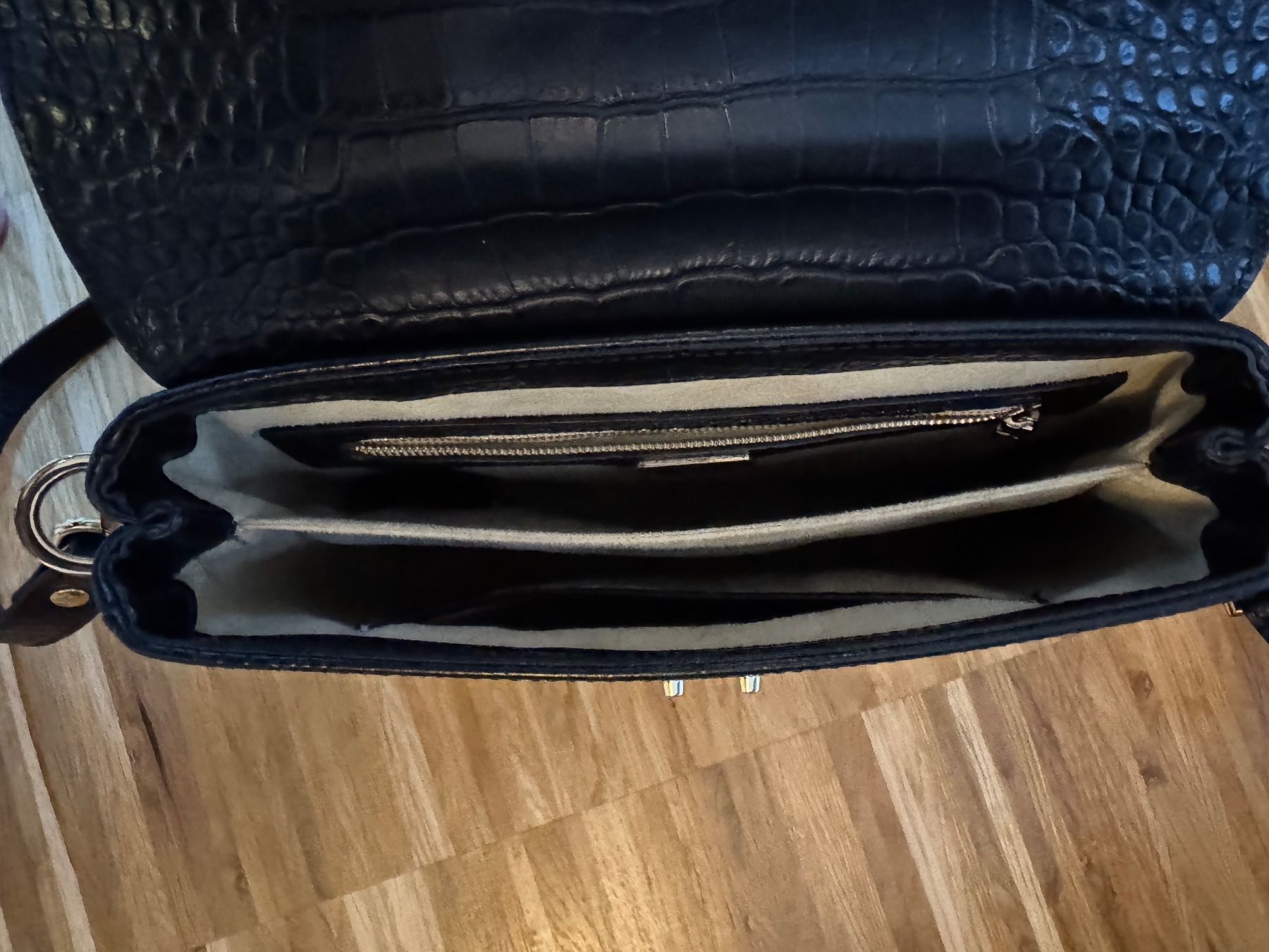 Maison Mollerus Borse da donna: Mollerus Tasche schwarz croco – Usato da Zürich venduto da _nushy 3