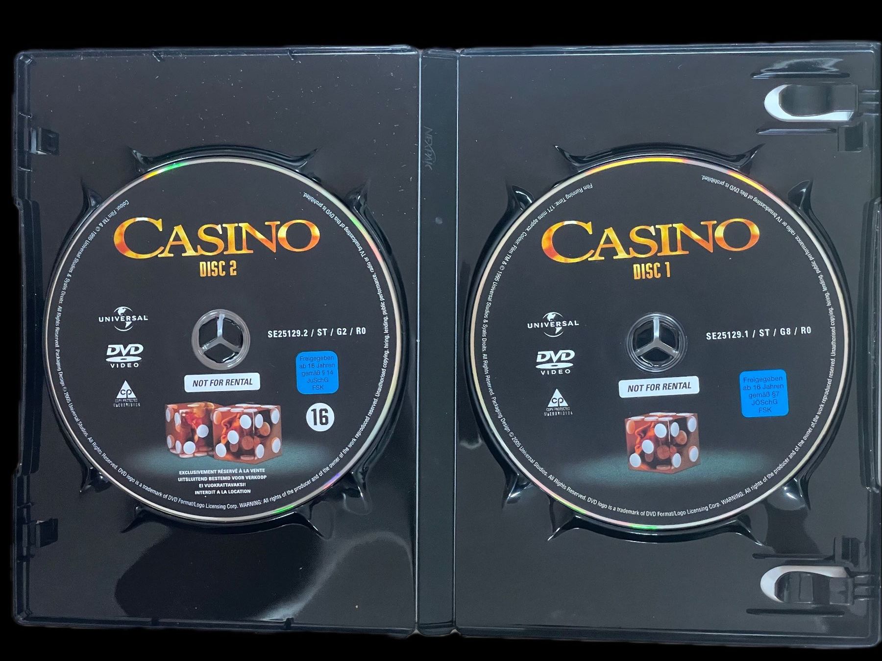 Alle DVDs: Casino - Martin Scorsese – Gebraucht aus Muri b. Bern von AdidasCollector 2