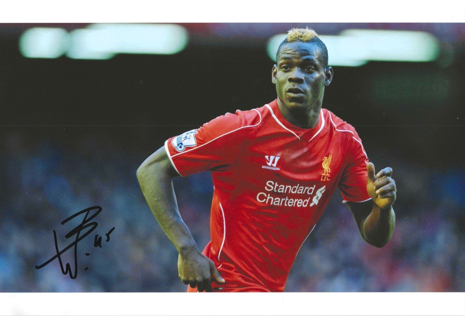 Autogramme: Original Autogramm MARIO BALOTELLI (FC Liverpool / Inter) – Gebraucht aus Guntershausen von sign4me