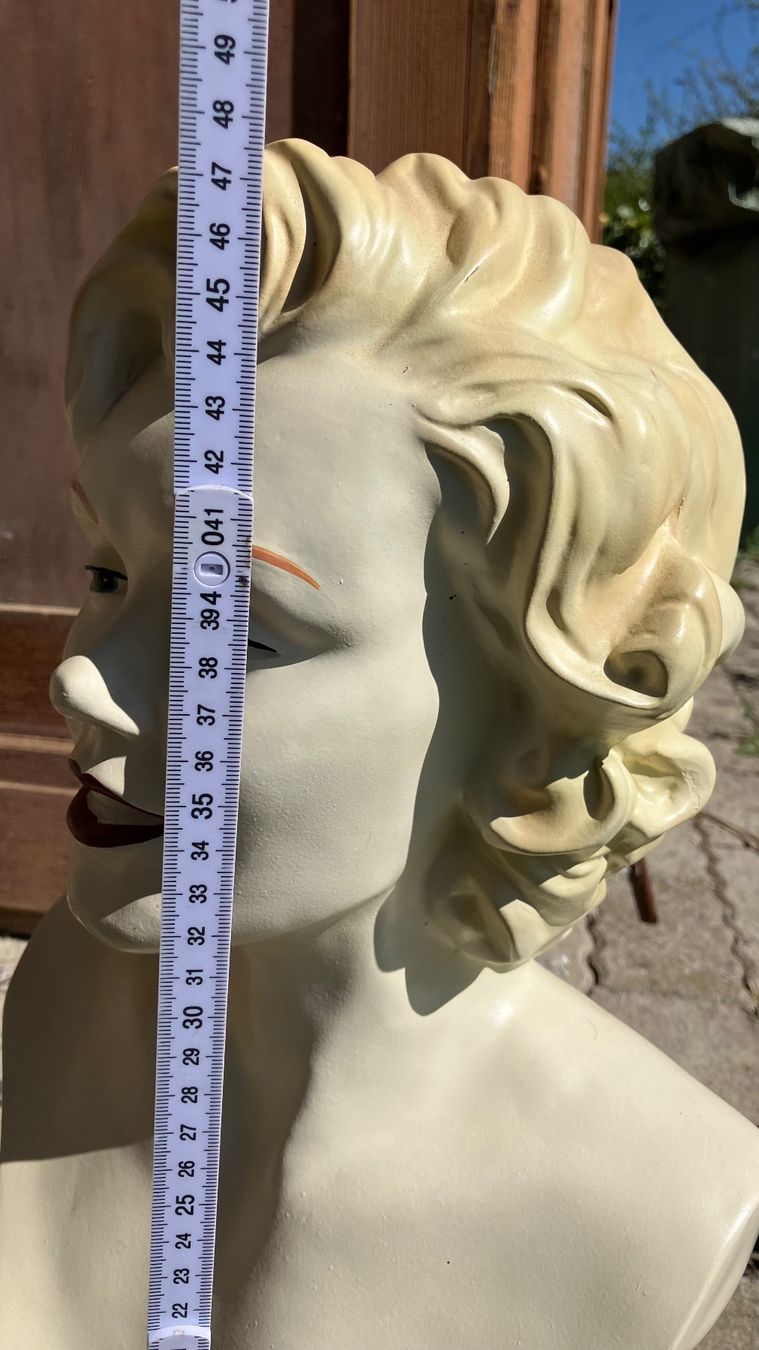 Sculture & Statue: Buste Maryline Monroe Büste vintage déco retro – Usato da St-Cierges venduto da LeRegain 6
