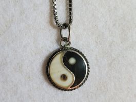 Yin und Yang Halskette