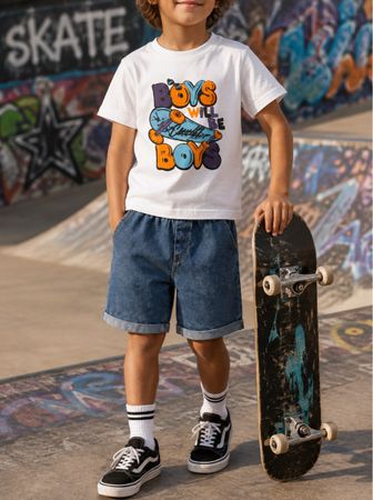 ENSEMBLE ENFANT T-SHIRT ET BERMUDA