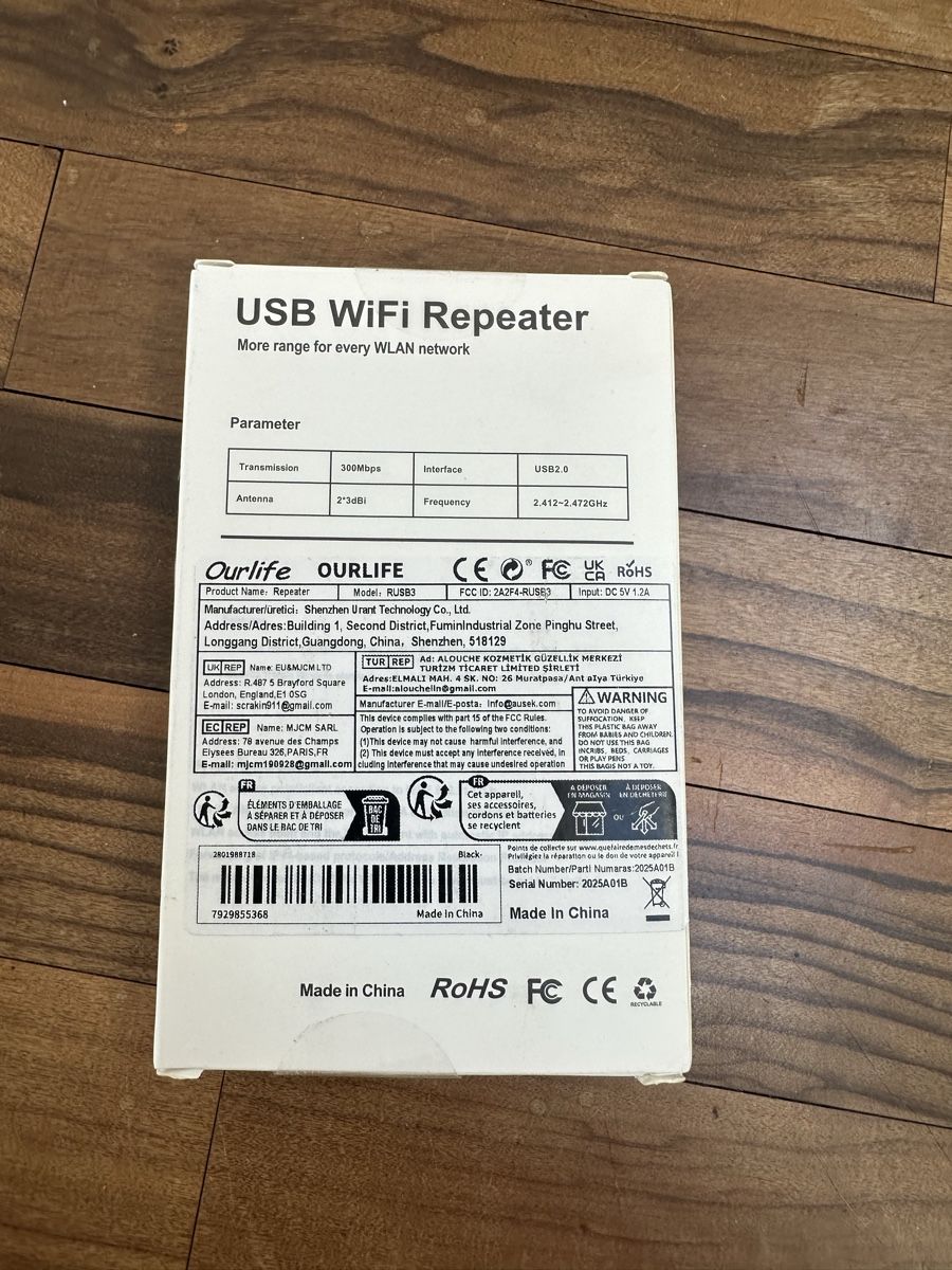 WiFi: 3x USB Wifi-Repeater – Nuovo e nell'imballaggio originale da Rosshäusern venduto da maexuu 2