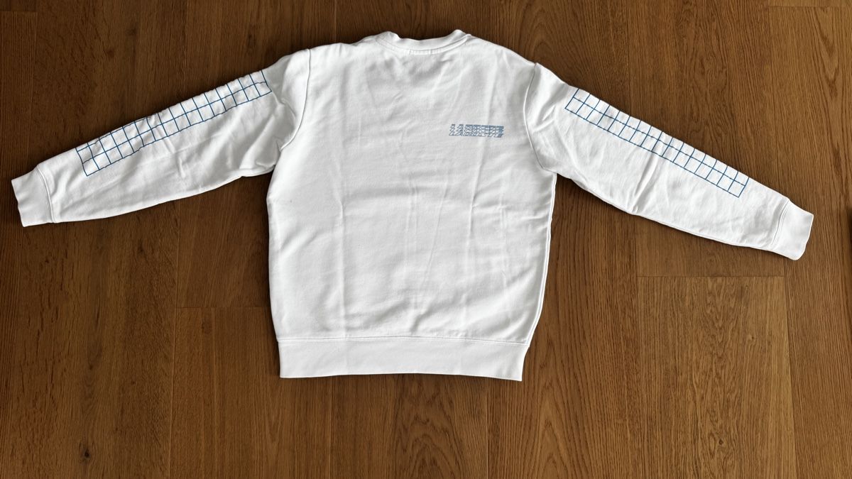 Lacoste Pullover & Sweatshirts: Lacoste Graphic Lines Pulli weiss Gr. S – Gebraucht aus Entlebuch von Dapodo 3