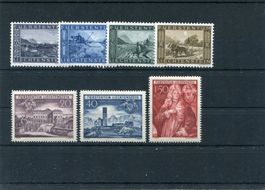 FL 1943/9 Nr. 182-5 u. 228-30 postfr.