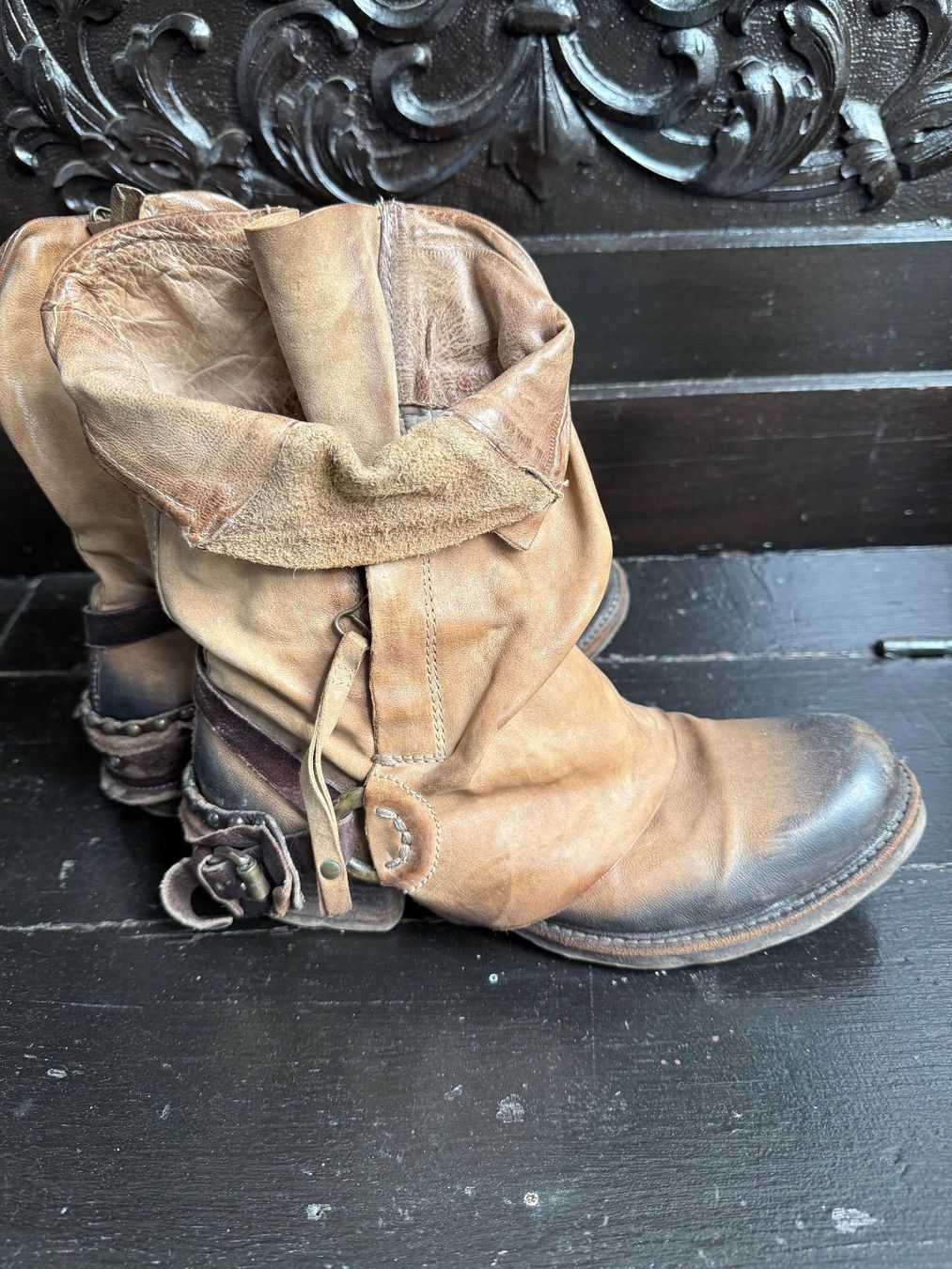 Chaussures femmes: Airstep Biker Boot Saint Gr 40 – D'occasion à Kirchdorf AG par sauglatt01 1