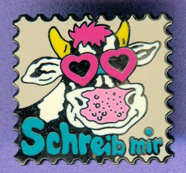Placchette & Badge: Swiss Cocktail  Schreib mir – Usato da Winterthur venduto da Sammleroase