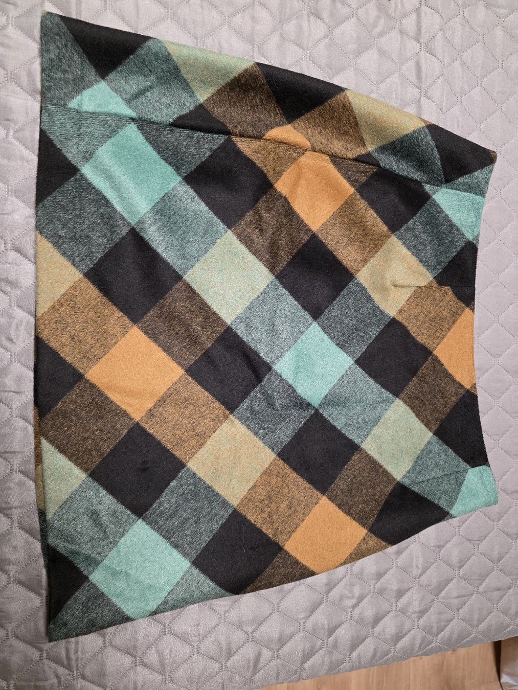 S.Oliver Röcke: S.Oliver Skirt Check Pattern Green Brown Size W44 New – Neu (gemäss Beschreibung) aus Volketswil von mic_27b5