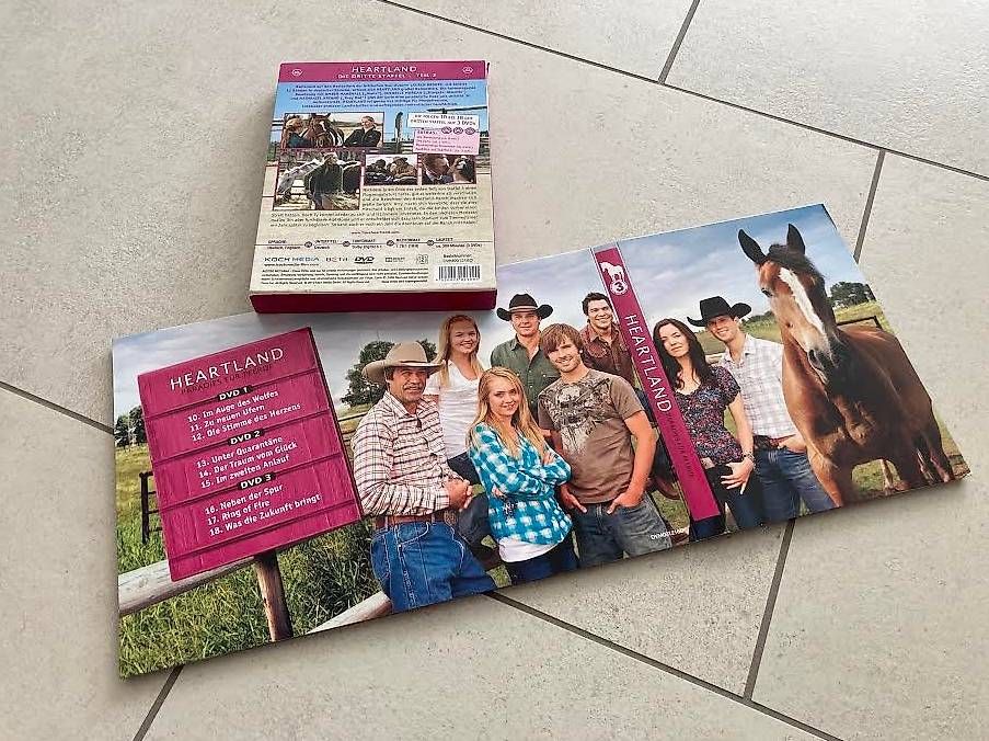 Tutti i DVDs: Heartland DVD 3.Staffel - Teil 2 – Usato da Weinfelden venduto da raga80 1