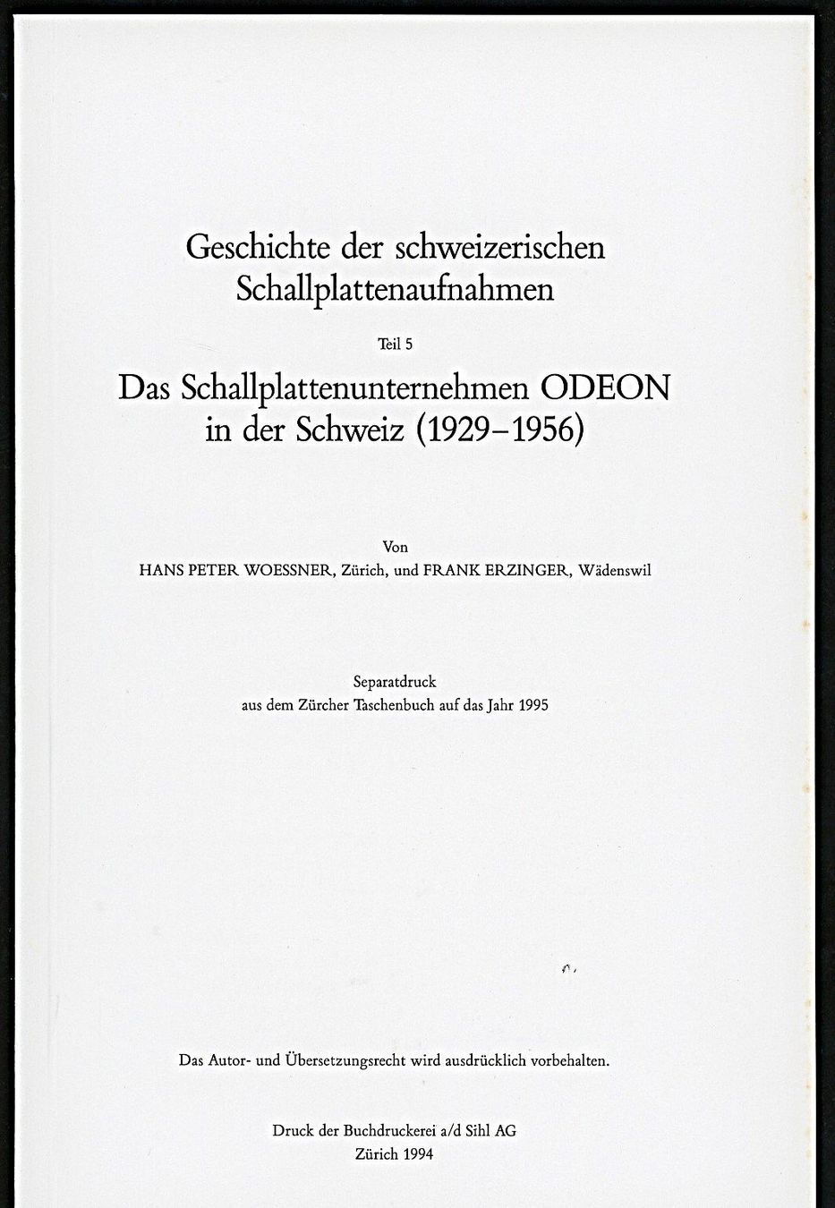 Dischi in vinile: Bücher für Schellackplatten-Sammler – Usato da Hemishofen venduto da Phonomandy 4