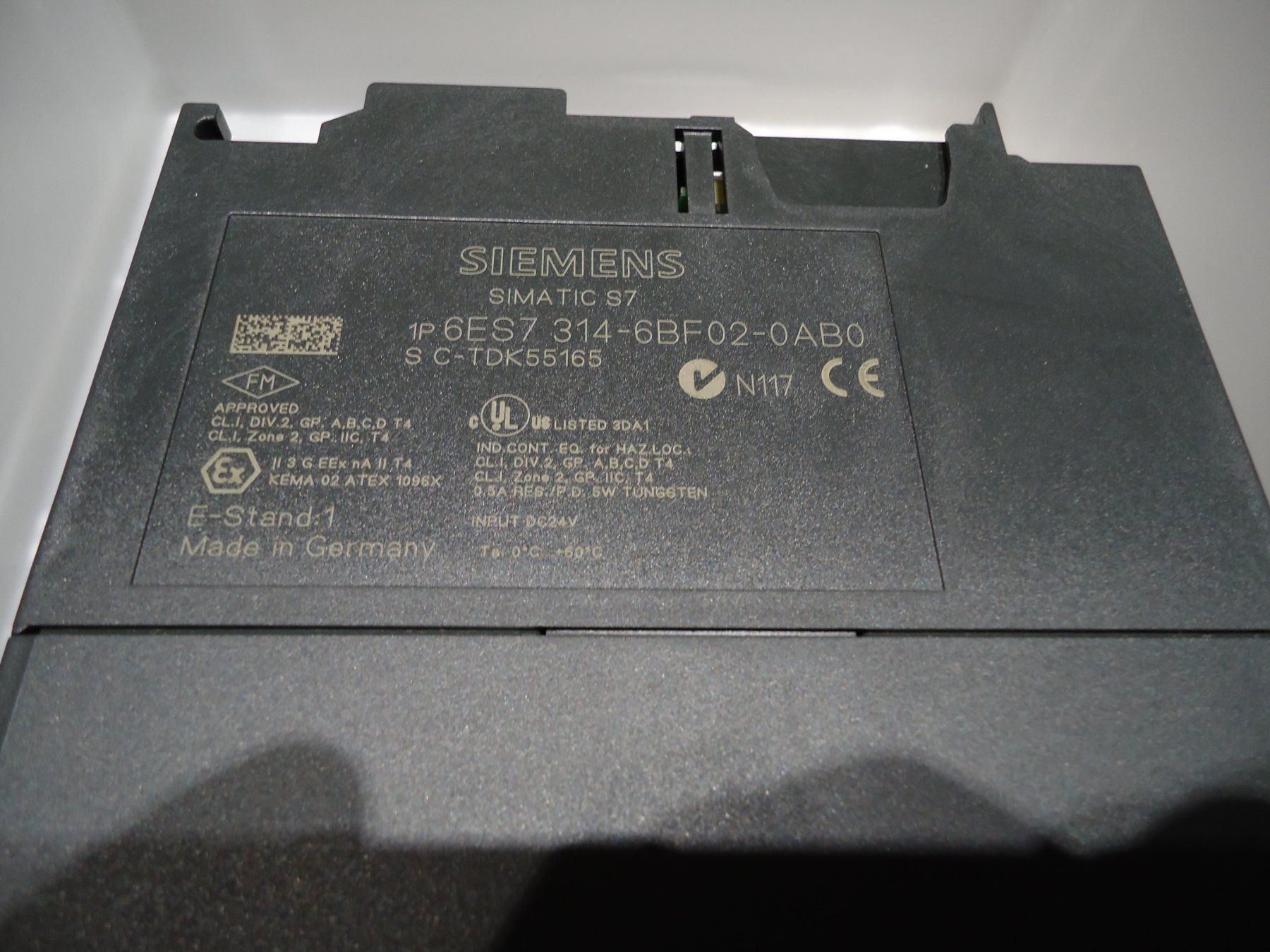 Siemens Componenti elettronici: Siemens Simatic S7-300 CPU – Usato da Balsthal venduto da mtwd 2