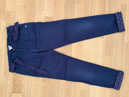 Dunkelblaue Sommer Hose, Grösse 128