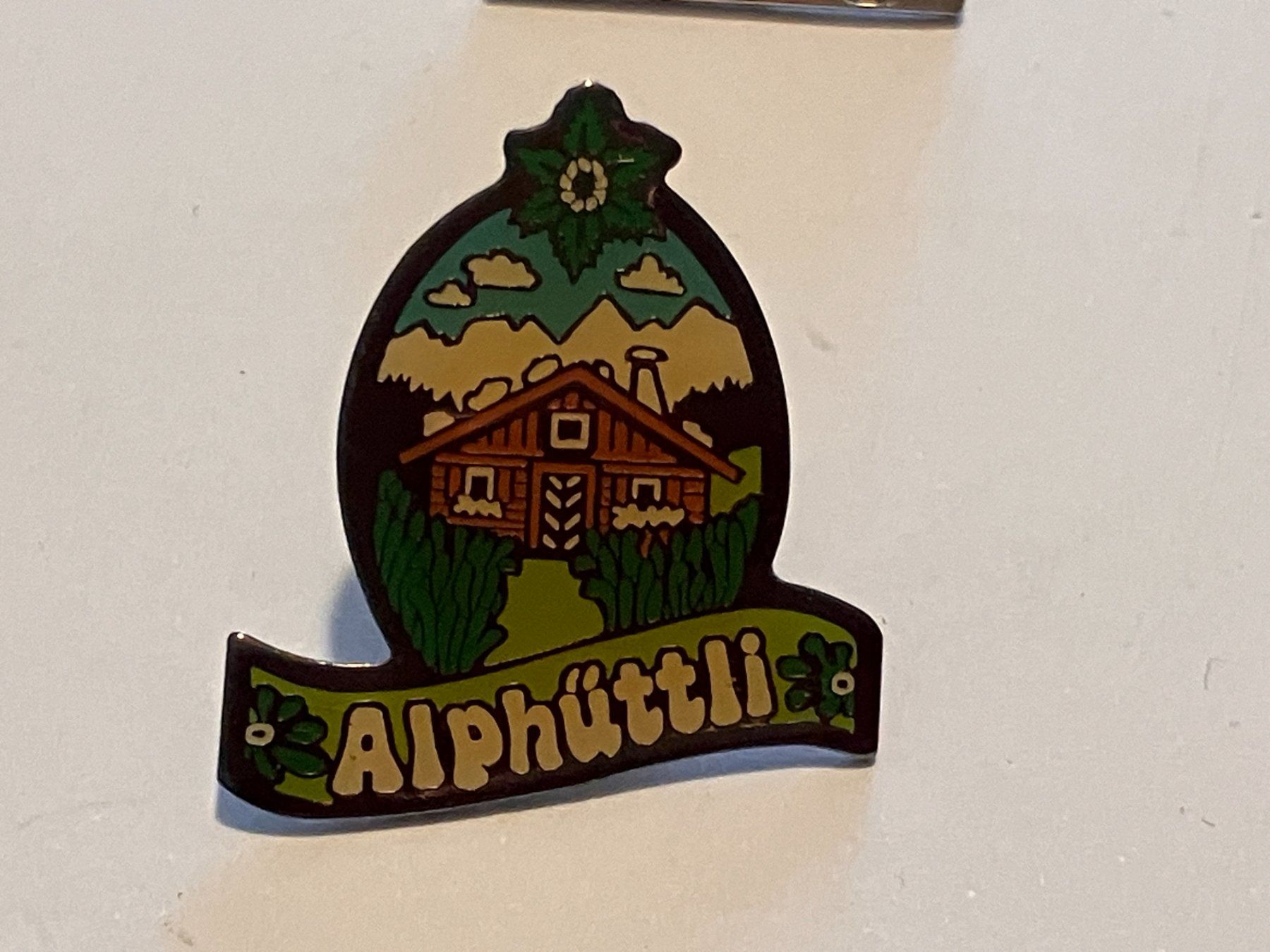 Placchette & Badge: 1 Pin Alphüttli – Usato da Basel venduto da djwwpp