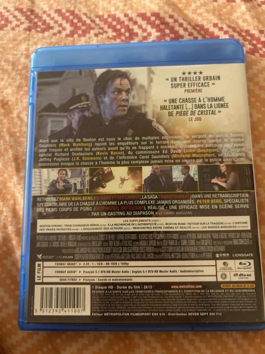 Tutti i DVDs: Blu-ray Traque à Boston nouveau scellé – Nuovo (secondo la descrizione) da Genève venduto da saschamagnenat 2