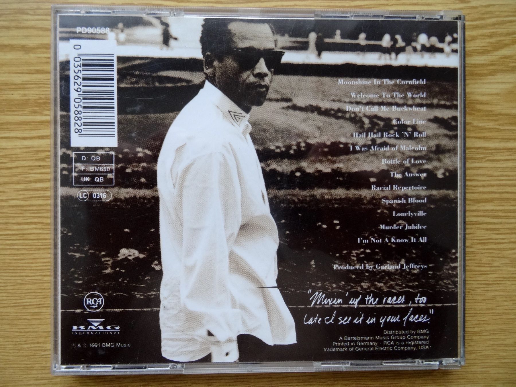 CD: Garland Jeffreys CD – Usato da Zürich venduto da burdan 1