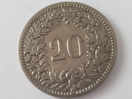 20 Rappen Münze
