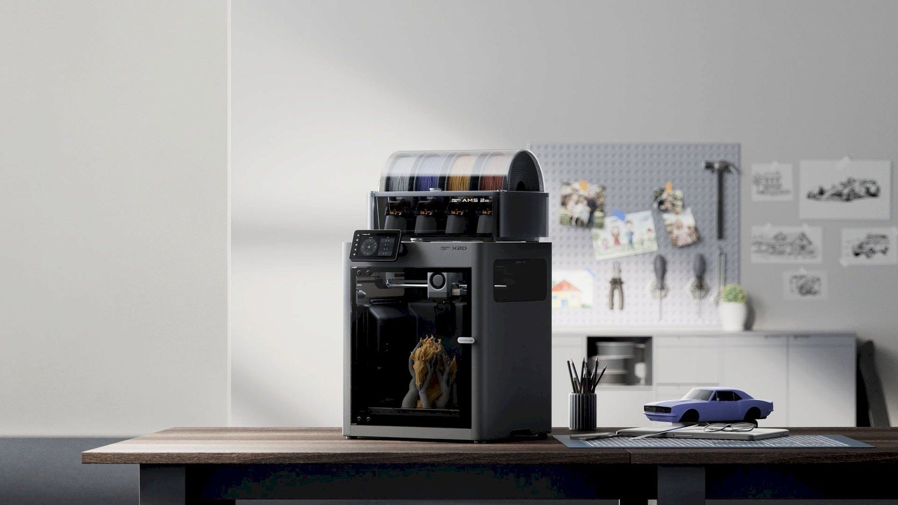 3D Drucker: Bambu Lab X2D AMS Combo 3D-Drucker – Neu und originalverpackt aus Bottighofen von zaap 4