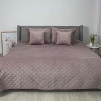 Tagesdecke VELURE 220*240 cm Orchidee ( ohne Dekokissen)