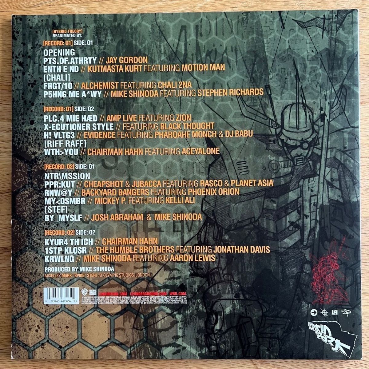 Schallplatten: Linkin Park - Reanimation / 1.D-Press. 2002 - NEW – Neu (gemäss Beschreibung) aus Gais von soundcave57 1