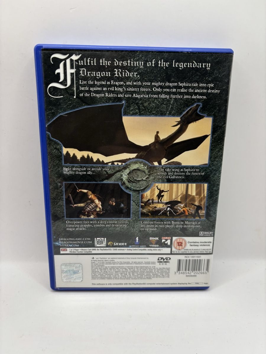 Spiele: Eragon PS2 – Gebraucht aus Genève von sho_67qj 1
