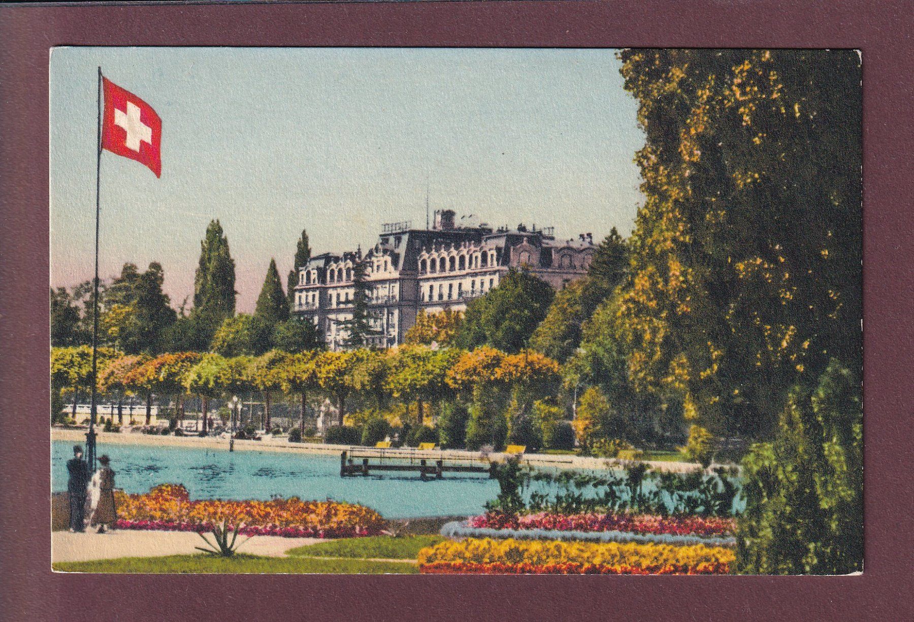 Cartoline postali: GENEVE - Palais des Nations – Usato da Pully venduto da nicecards