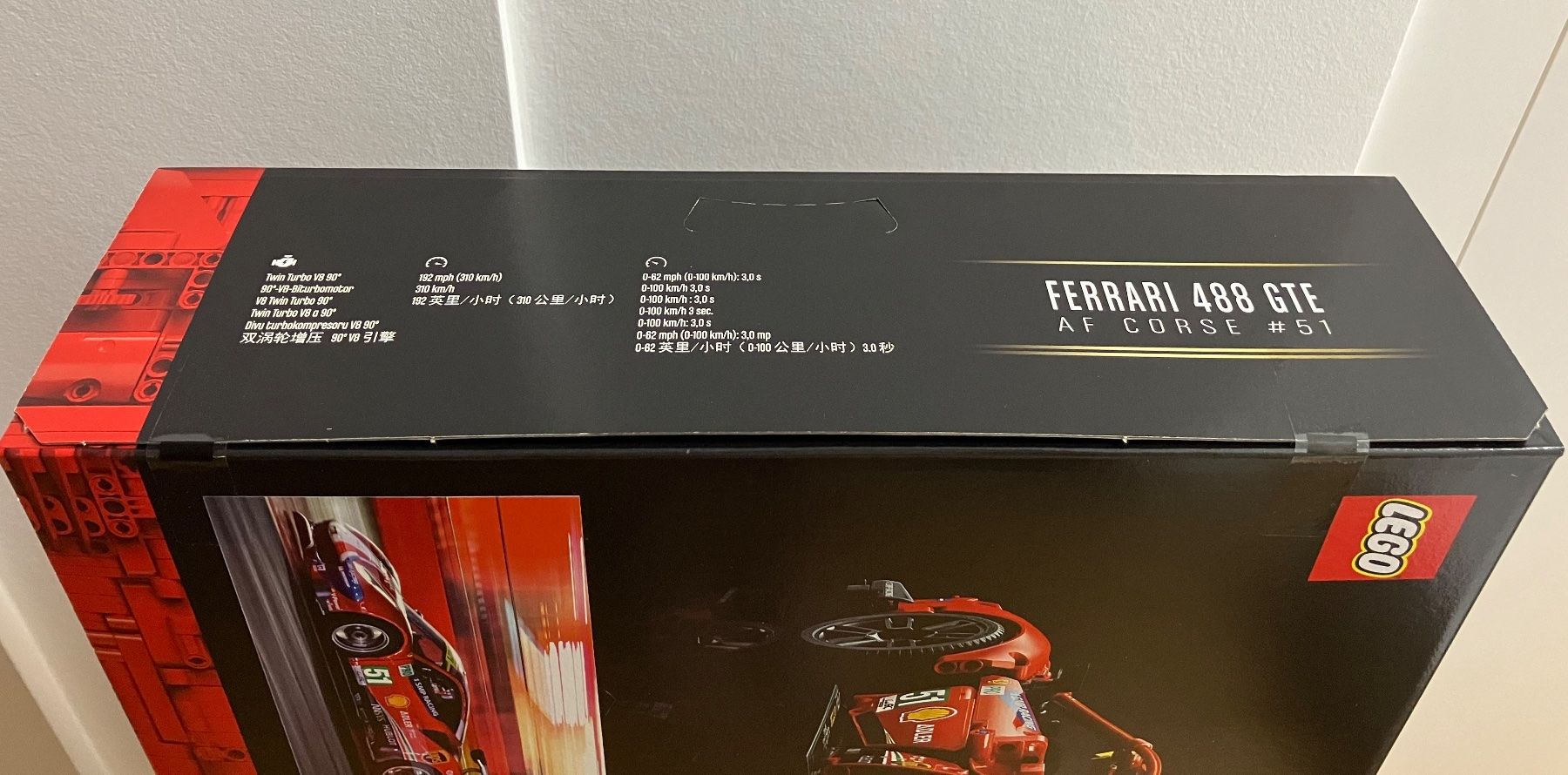 Lego Kit di costruzioni: Lego Technic Ferrari 488 GTE 42125 – Nuovo e nell'imballaggio originale da CHENE-BOUGERIES venduto da homeswisshome 1