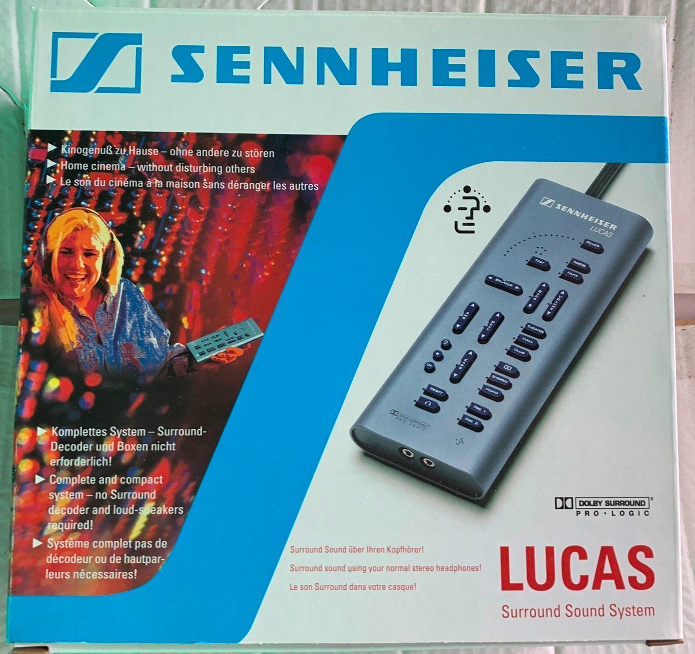Home Cinema: SENNHEISER LUCAS Dolby Surround PRO-LOGIC - DSP Sound – Nuovo e nell'imballaggio originale da Lodrino venduto da Stema
