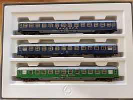 Roco H0 Reisezugwagen Set 44098 Touropa Scharnow