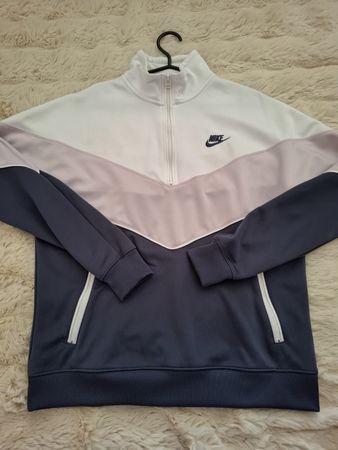Sweat / Veste Nike Demi-Zip Colorblock taille M