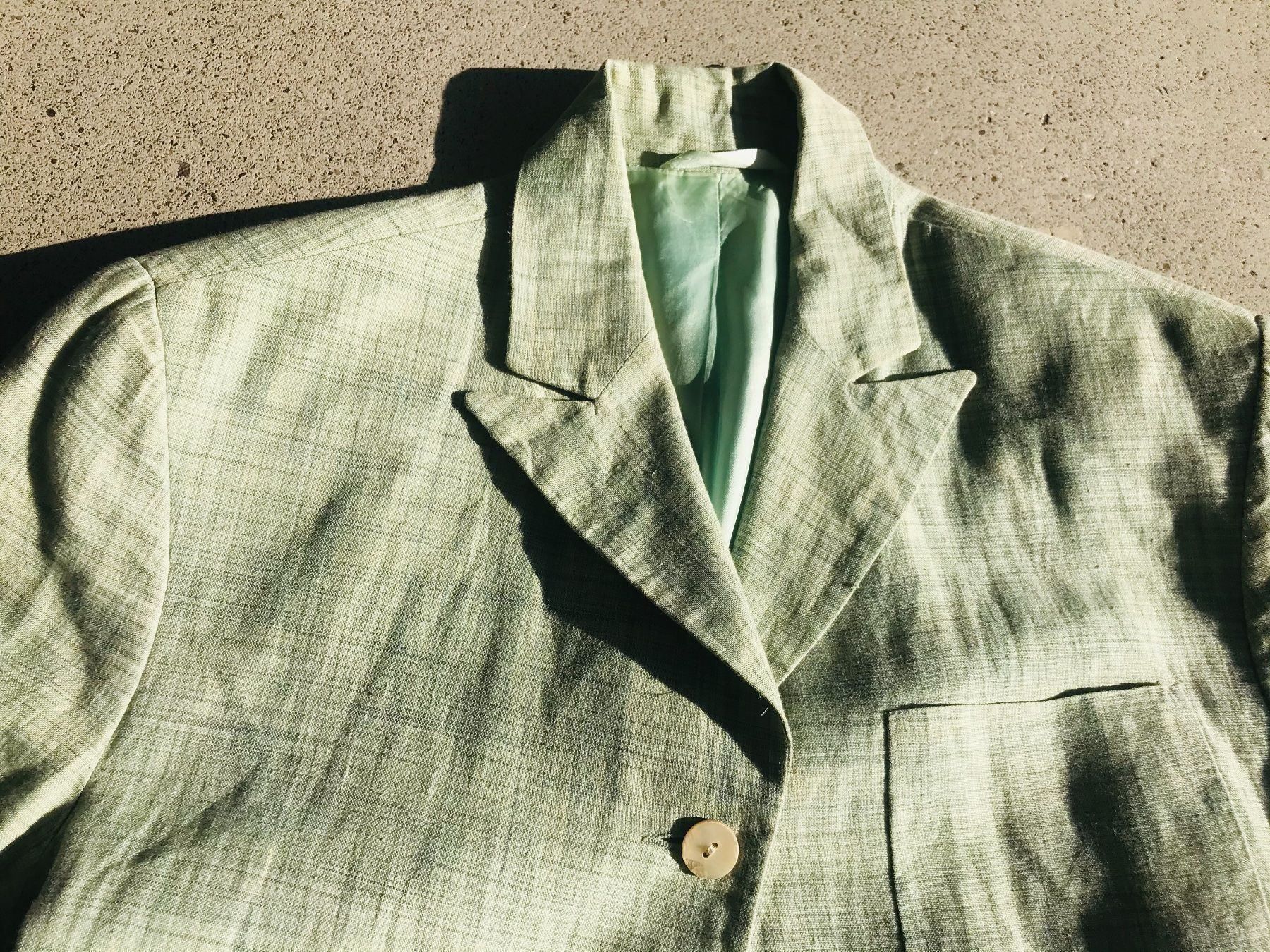 Jacken: Leinenblazer Mint, Gr. 38 – Gebraucht aus Richterswil von Solemare47Nicole 2