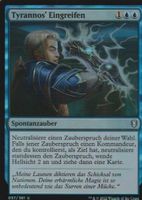 TCG Magic The Gathering MTG CLB  057 FOIL Tyrannos' Eingreif