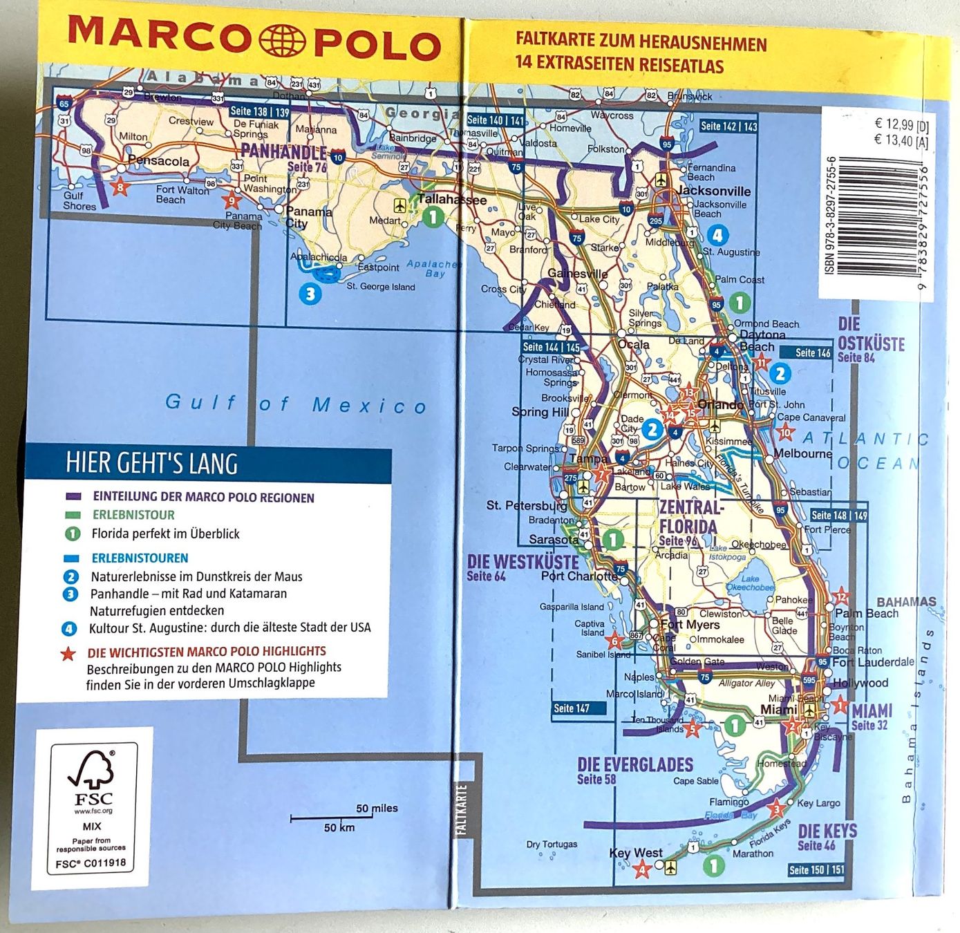 Bücher: FLORIDA - Reiseführer Marco Polo - FLORIDA – Neu (gemäss Beschreibung) aus Hünenberg von Ecila 3