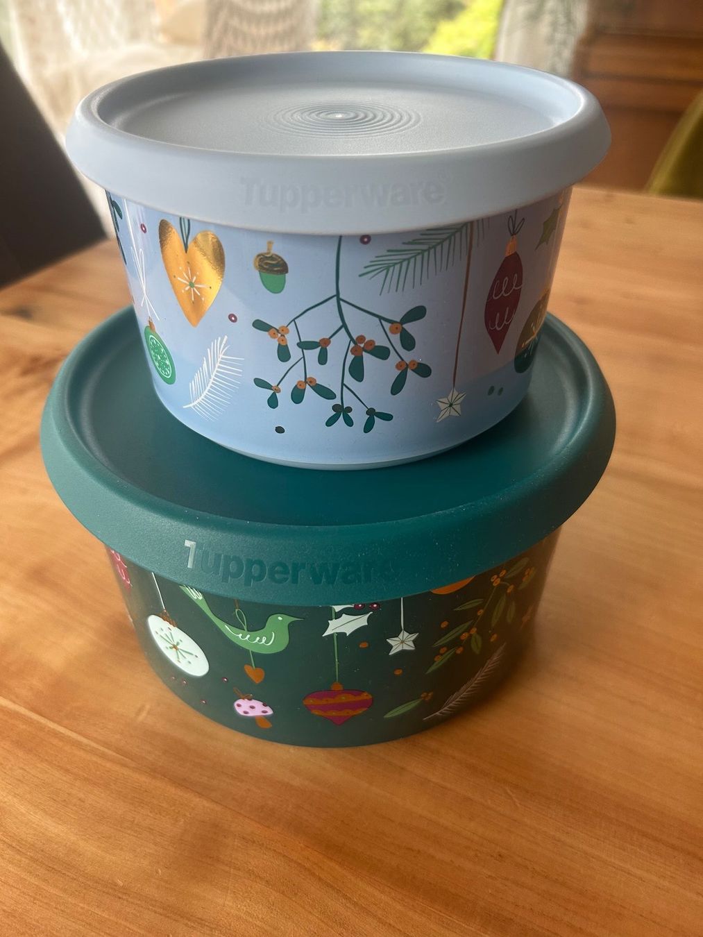 Tupperware Behälter & Ähnliches: Tupperware Schüsseln Super Top Set Weihnachtsmann Design NEU – Neu (gemäss Beschreibung) aus Kaltbrunn von lagone1 1