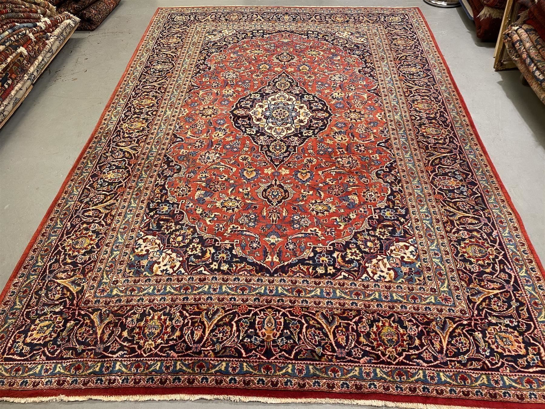 Tappeti: Perfekter extrem feiner Keshan 321x221cm – Usato da Steinhausen venduto da Super05 7