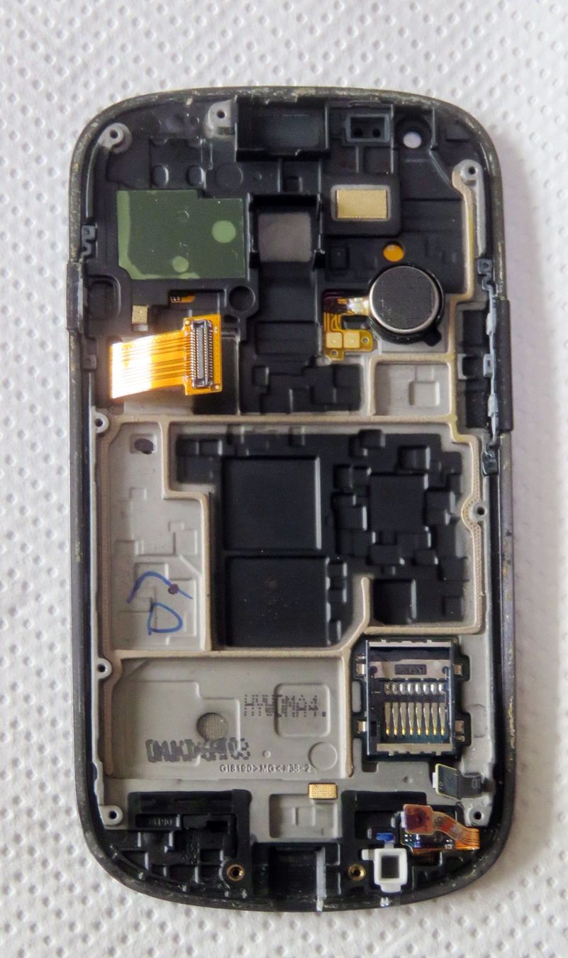 Samsung Handys / Smartphones: Samsung S3 Mini: Komplet Display mit Frontcover & Vibromotor – Gebraucht aus Rütihof von Zarkok 1